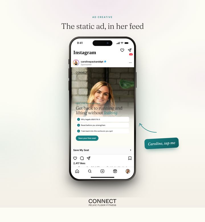 Static ad preview